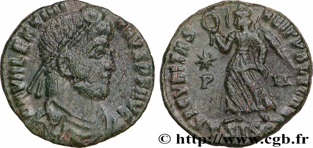 VALENTINIEN Ier  Nummus TTB/TTB+