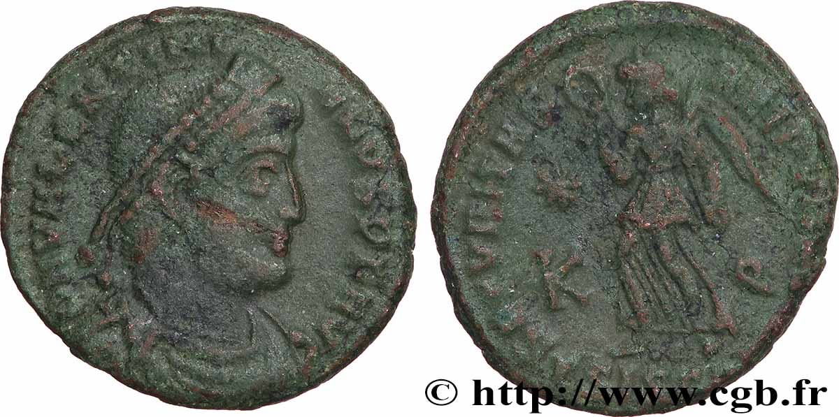 VALENTINIEN Ier  Nummus TTB