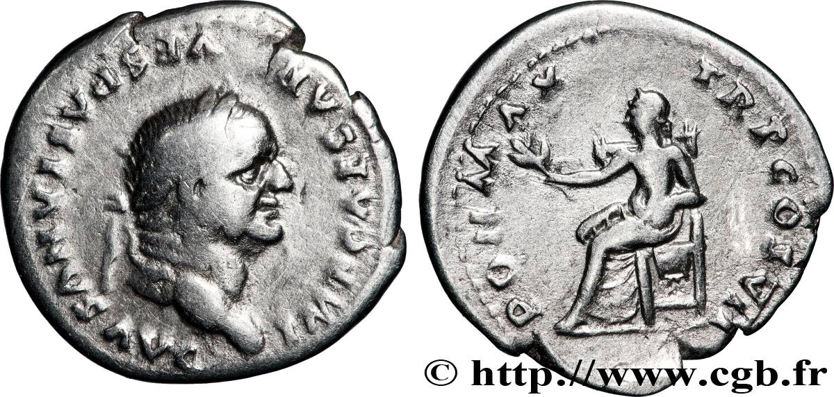 VESPASIEN Denier TTB