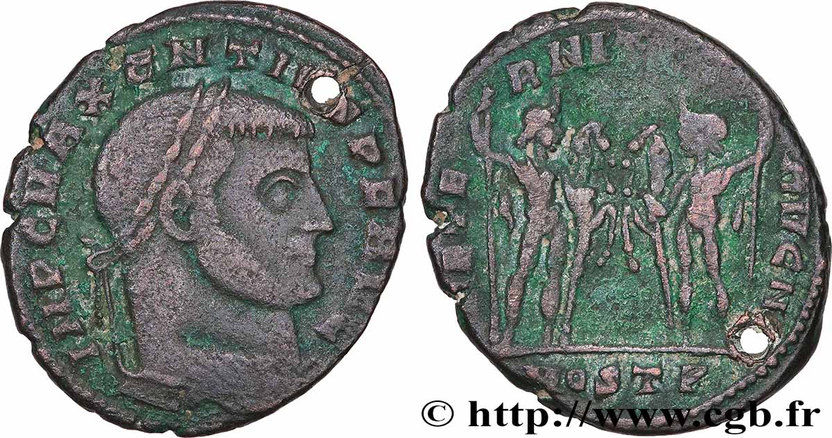 MAXENCE Follis ou nummus TTB