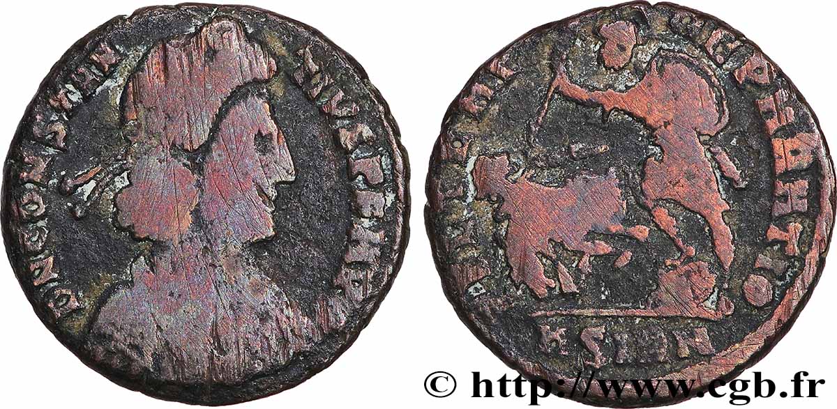 CONSTANCE II Maiorina réduite TB