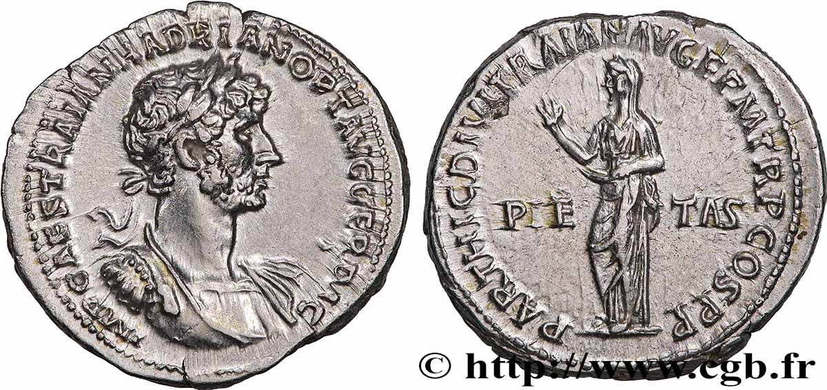 HADRIANUS Denier fST