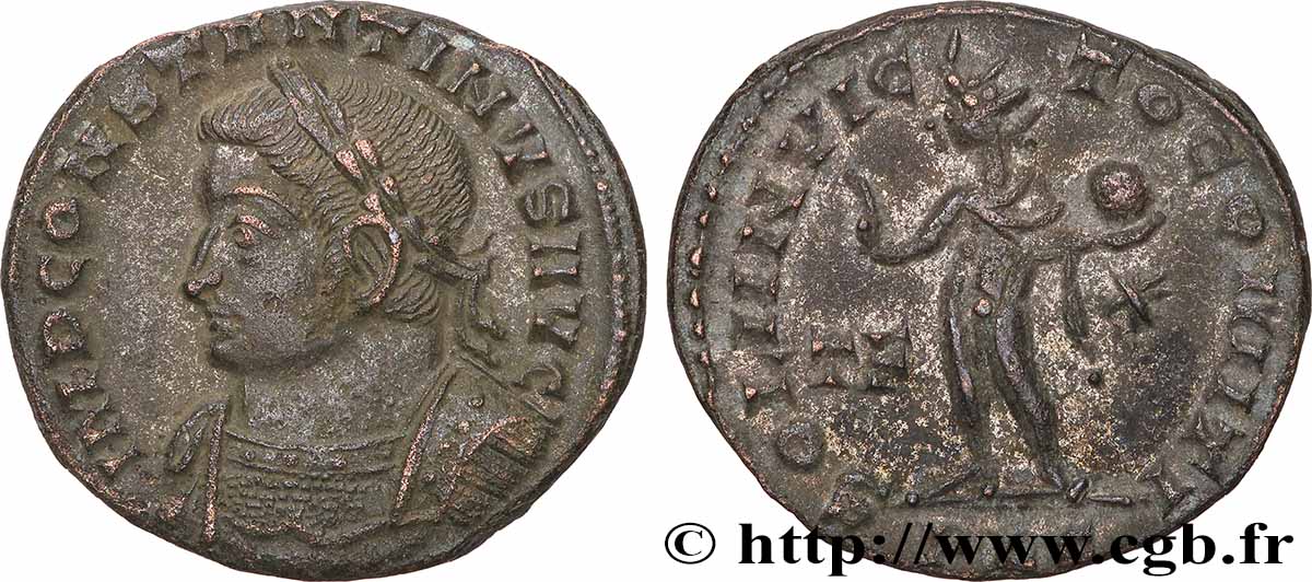 CONSTANTIN Ier LE GRAND Follis ou nummus TTB+