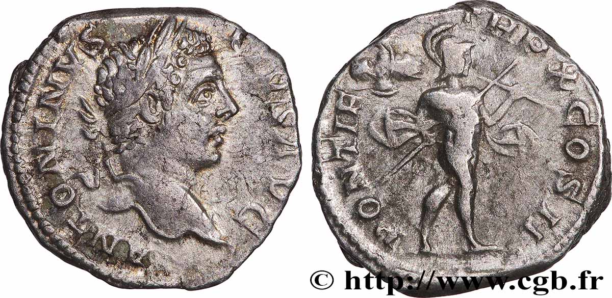 CARACALLA Denier TTB+/TTB