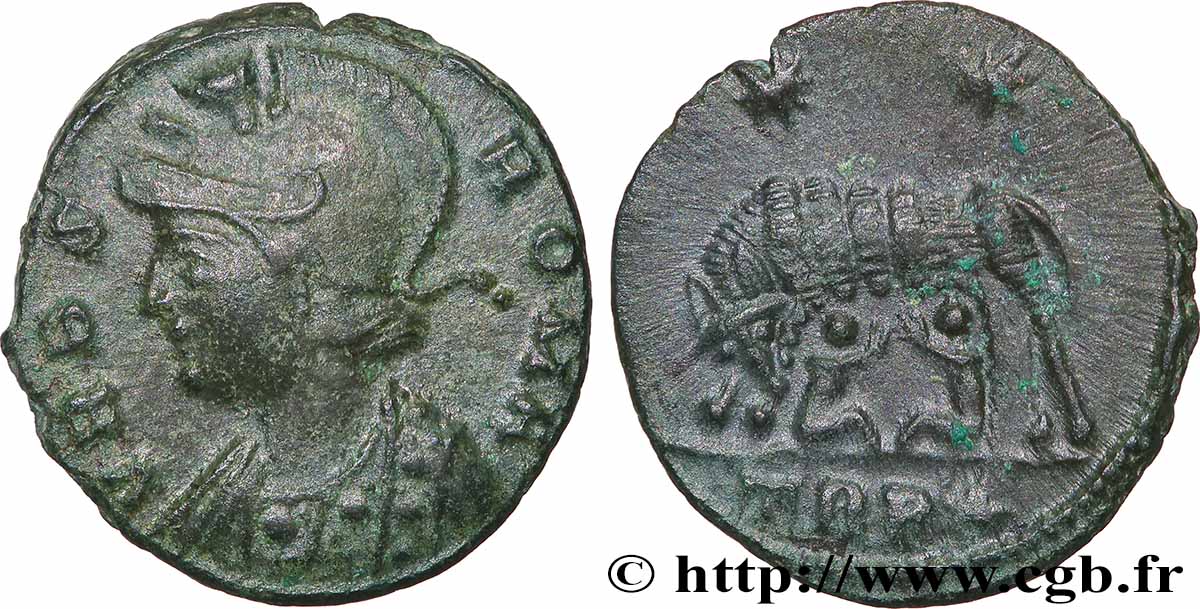 ROME Centenionalis ou nummus TTB+