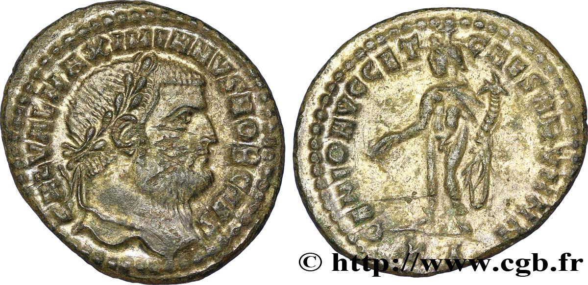 GALÈRE Follis ou nummus SUP