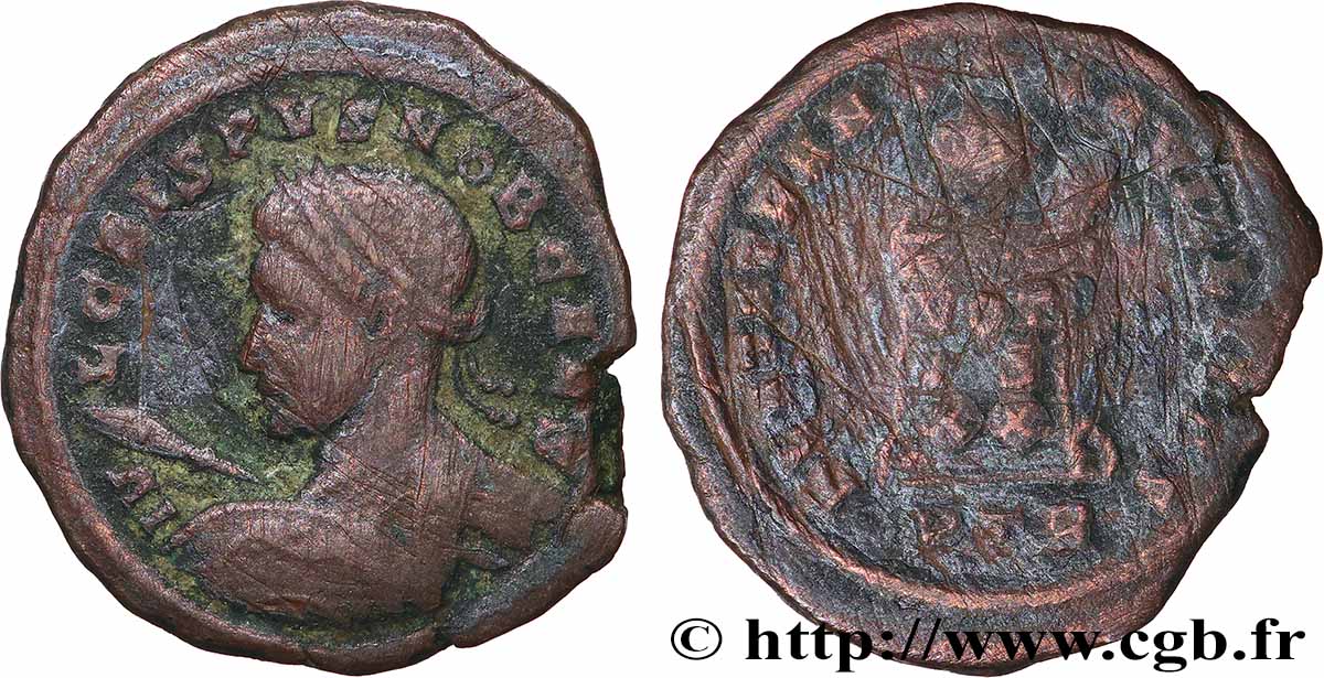 CRISPUS Centenionalis ou nummus TB+