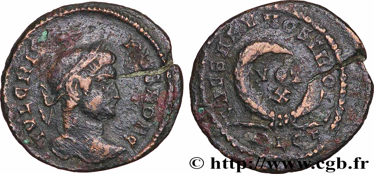 CRISPUS Centenionalis ou nummus TTB