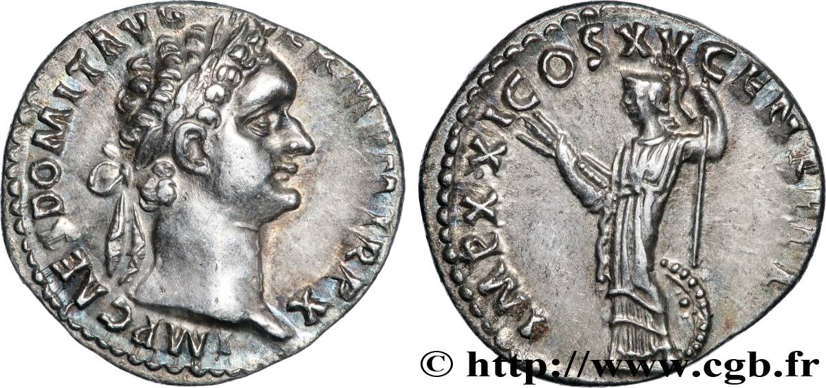 DOMITIANUS Denier MS