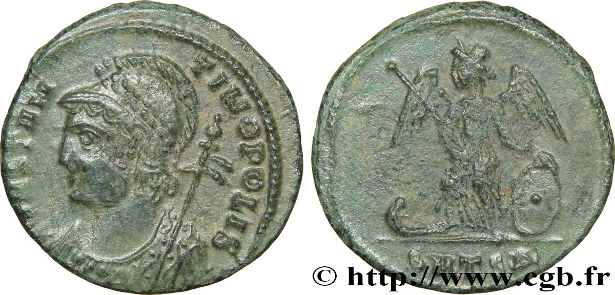 CONSTANTINOPLE Centenionalis ou nummus SUP