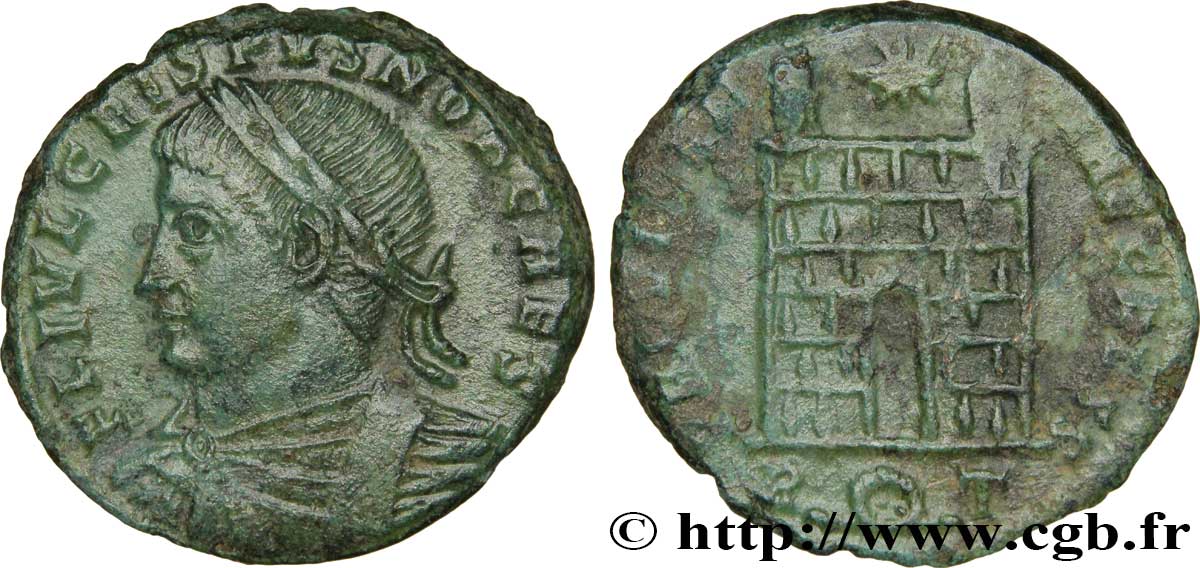 CRISPUS Centenionalis ou nummus SUP