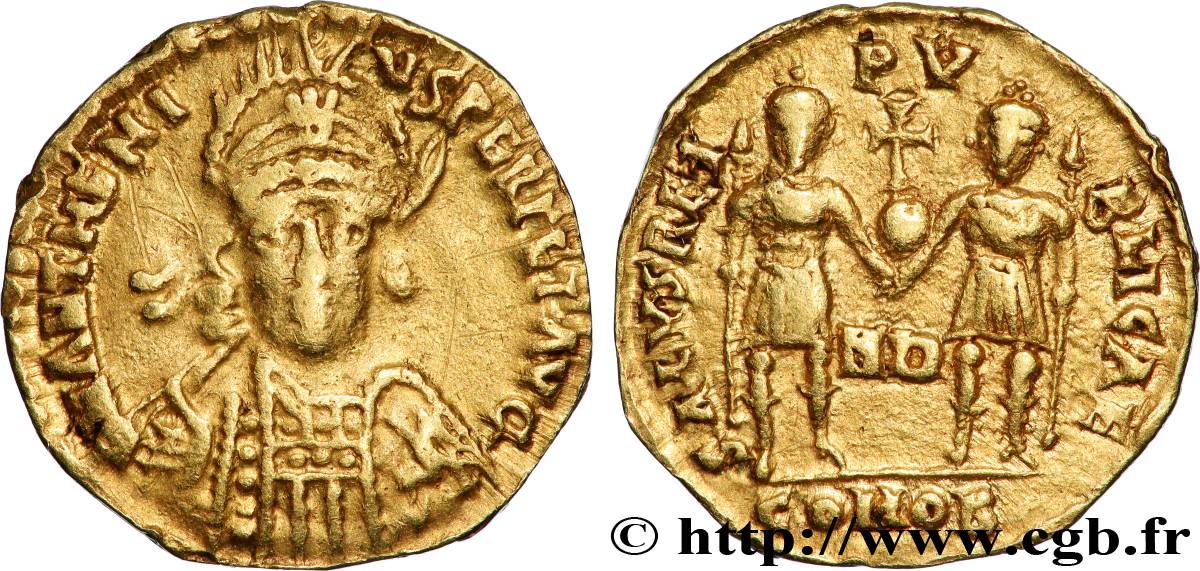 ANTHÈME  Solidus TTB