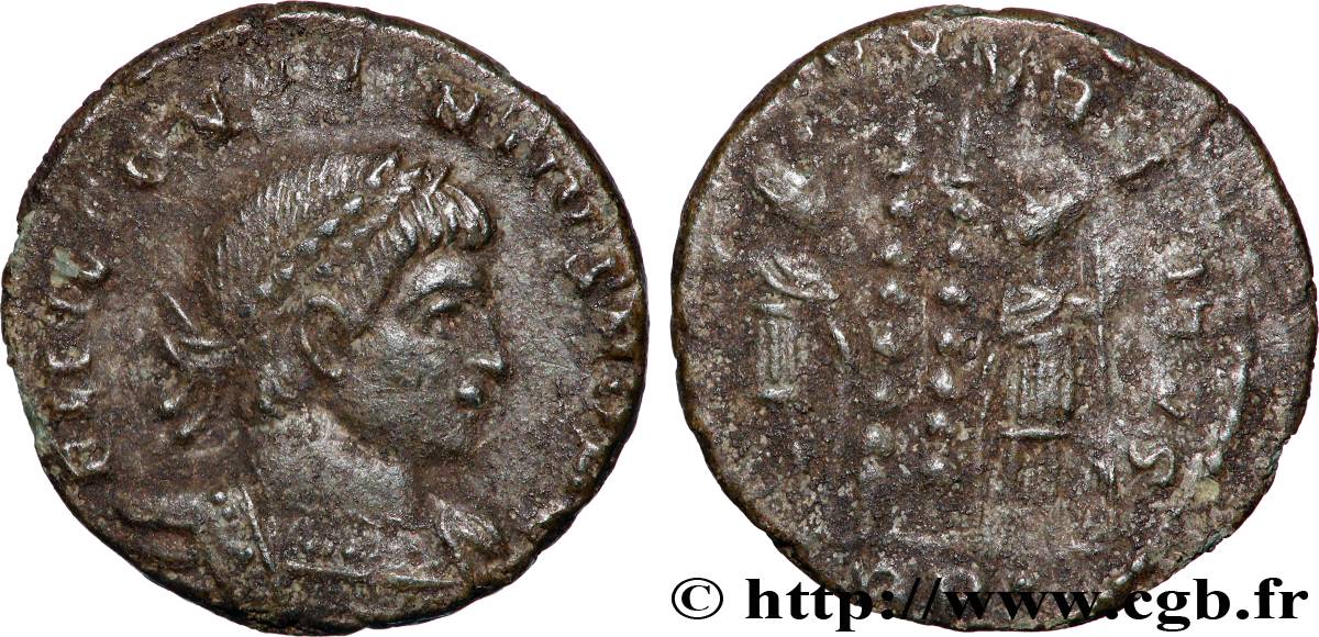 CONSTANCE II Centenionalis ou nummus TTB+/TTB