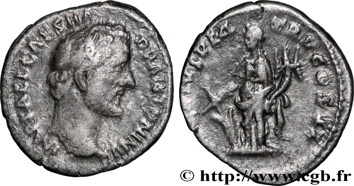 ANTONINUS PIUS Denier VF