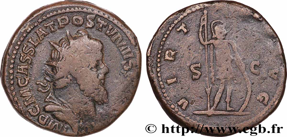 POSTUME Double sesterce TTB