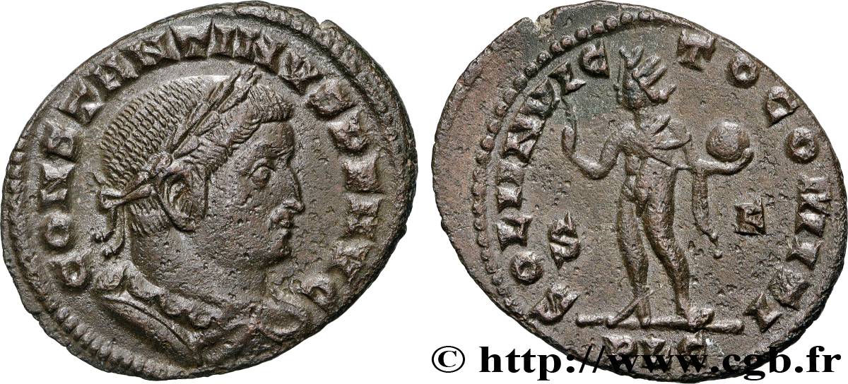 CONSTANTINE I THE GREAT Follis ou nummus AU