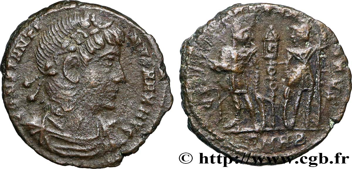 CONSTANTINE I THE GREAT Centenionalis ou nummus AU