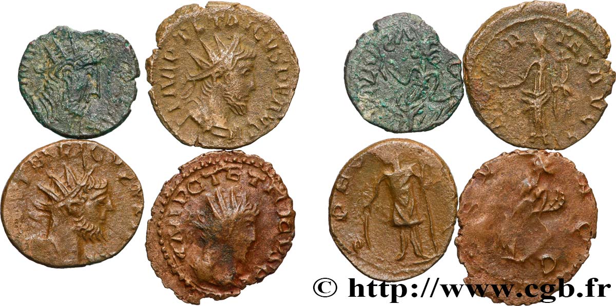 LOTS Lots de 4 monnaies lot