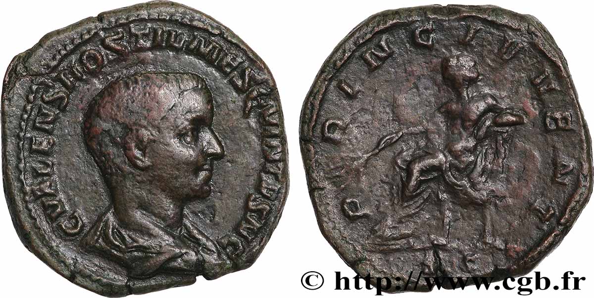 HOSTILIEN Sesterce TTB/TB+