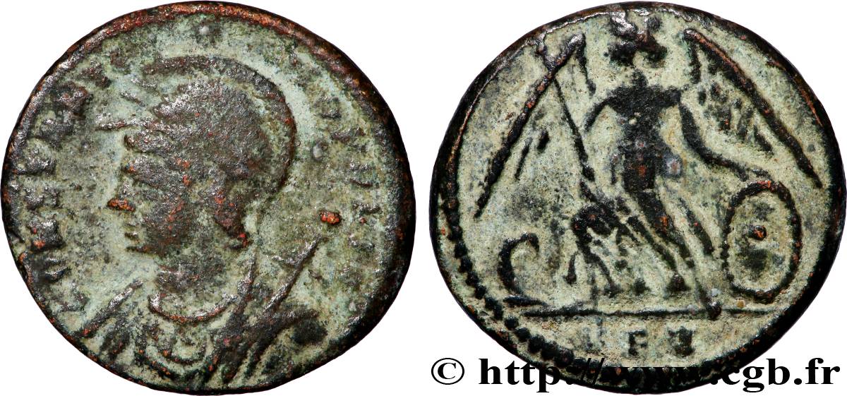 CONSTANTINOPEL Centenionalis ou nummus fSS/SS