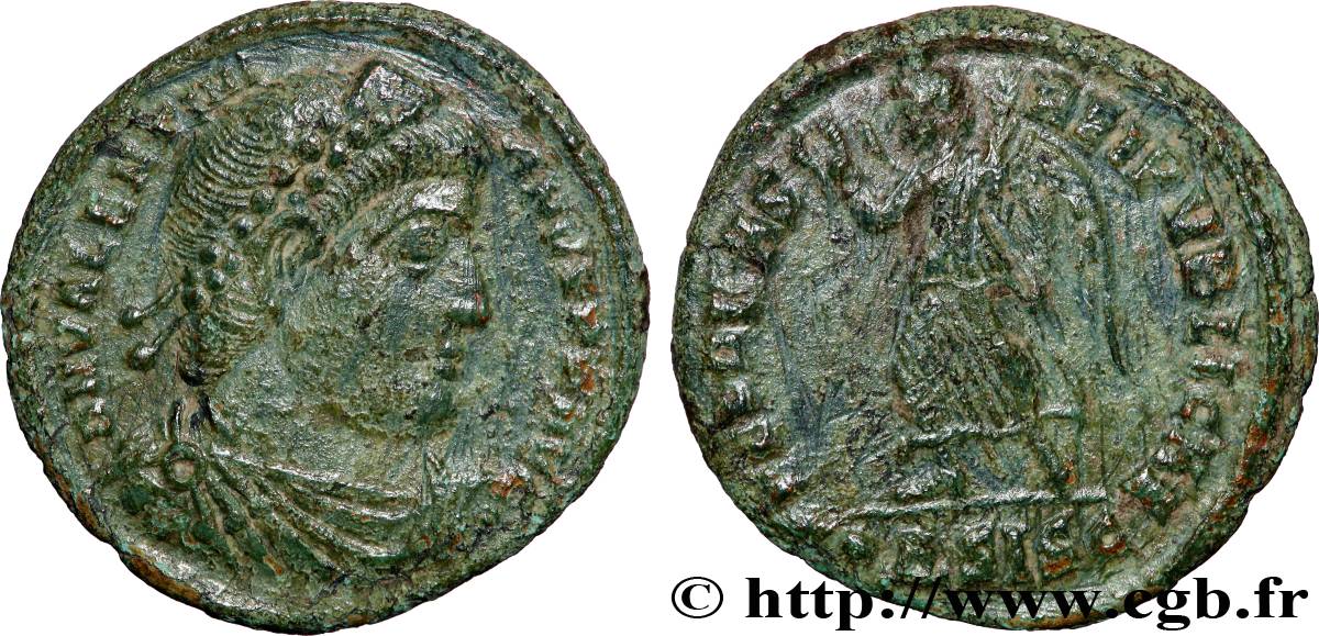 VALENTINIAN I Nummus AU/XF
