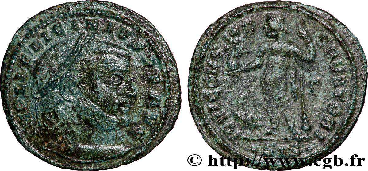 LICINIUS Ier Follis ou nummus TTB/TB+