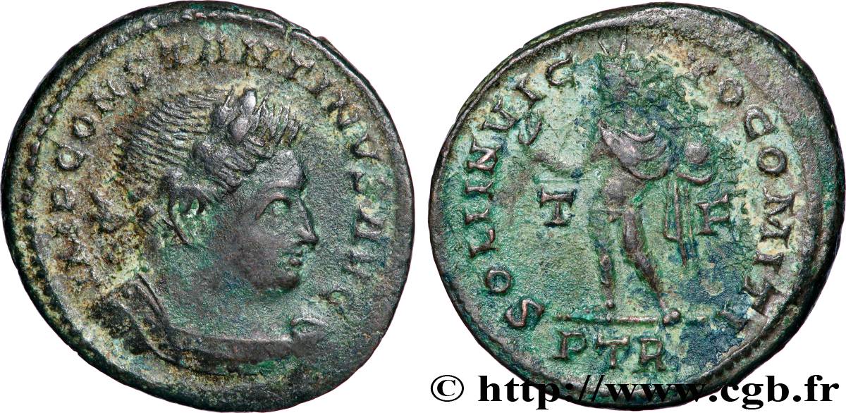 CONSTANTIN Ier LE GRAND Follis ou nummus TTB/TB+