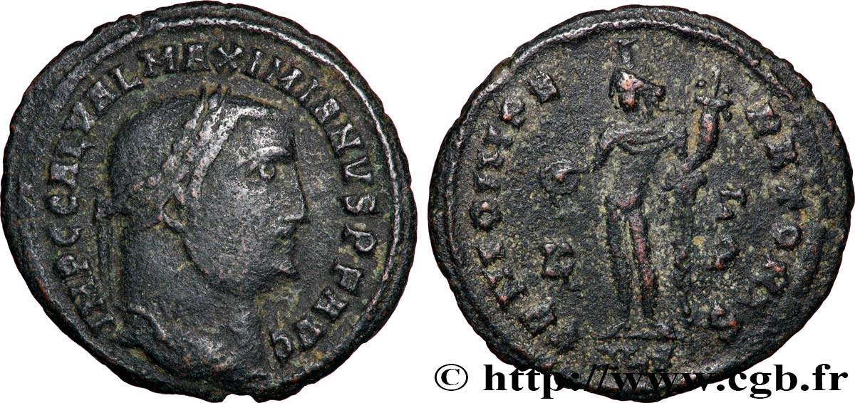 GALERIUS Follis ou nummus fSS