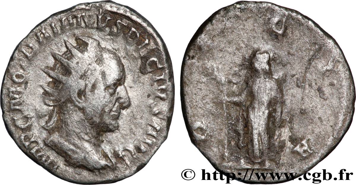 TRAJAN DÈCE Antoninien TTB/TB