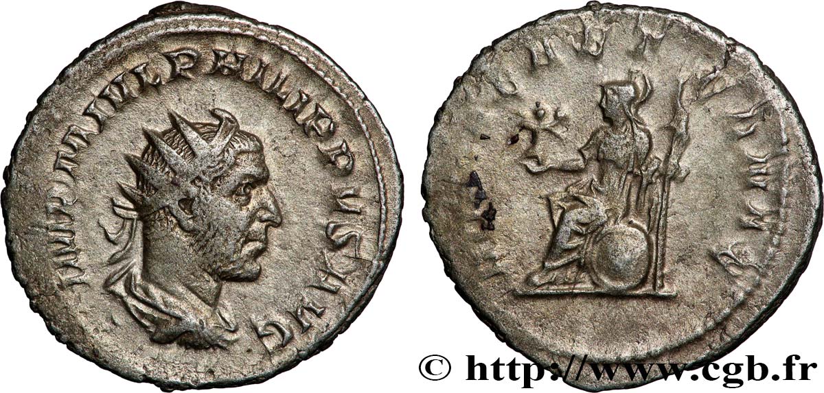 PHILIPPE Ier L&nbsp;ARABE Antoninien TTB+