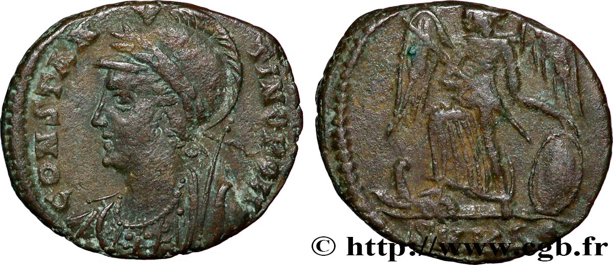 CONSTANTINOPLE Centenionalis ou nummus TTB