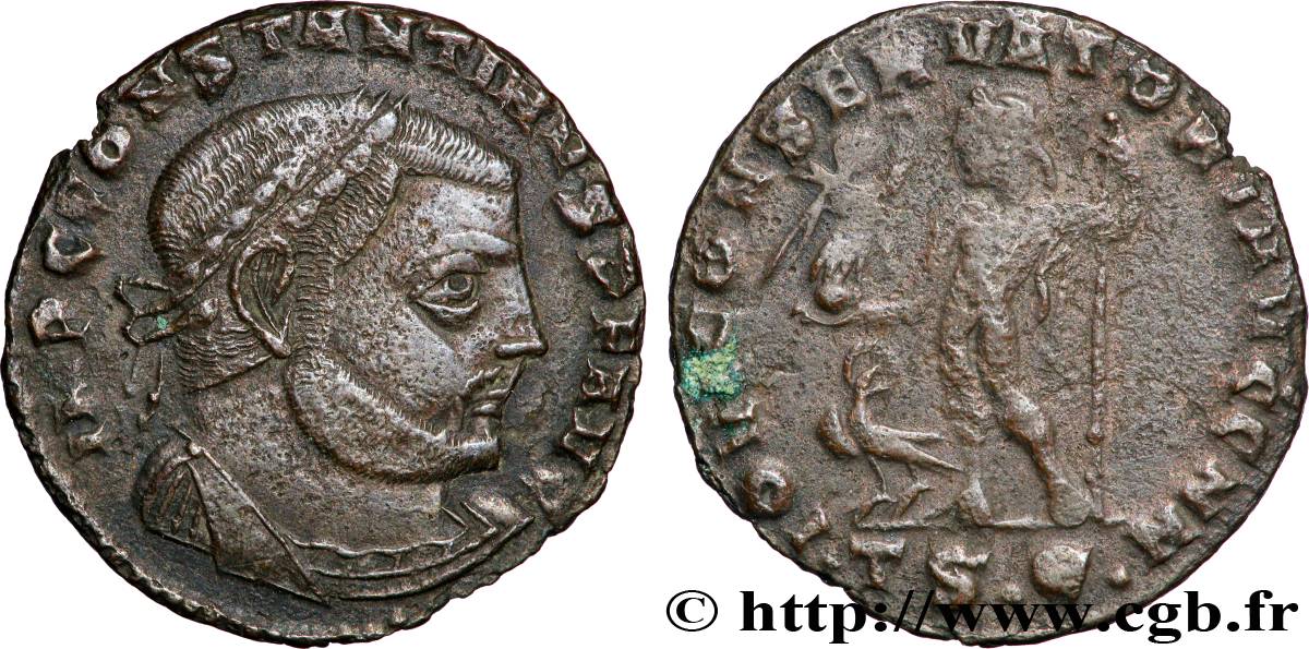 CONSTANTIN Ier LE GRAND Follis ou nummus TTB+/TTB