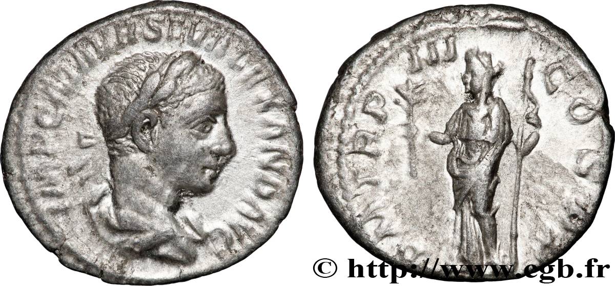 ALEXANDRE SÉVÈRE Denier TTB+/TTB