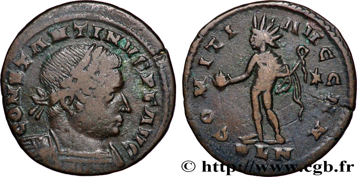 CONSTANTIN Ier LE GRAND Follis ou nummus TTB
