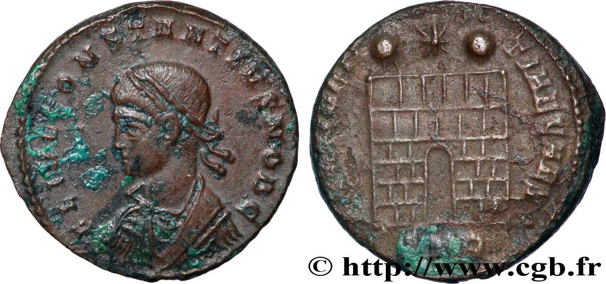 CONSTANCE II Centenionalis ou nummus TTB+/TTB