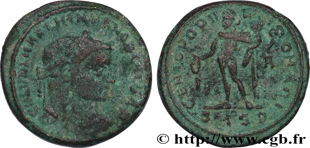 MAXIMINUS II DAIA Follis ou nummus S
