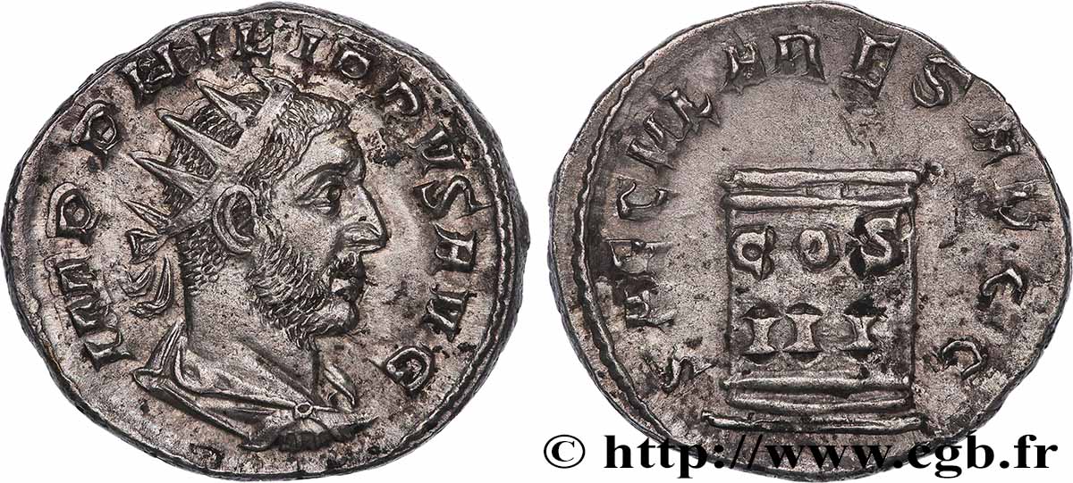 PHILIPPE Ier L&nbsp;ARABE Antoninien SUP/TTB+