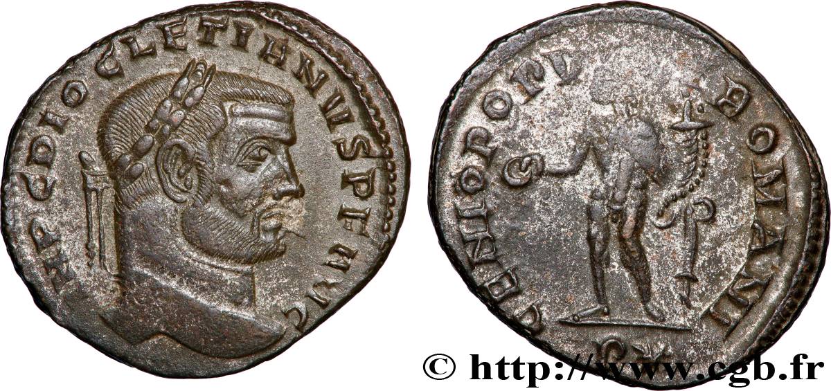 DIOCLETIANUS Follis ou nummus fVZ/SS