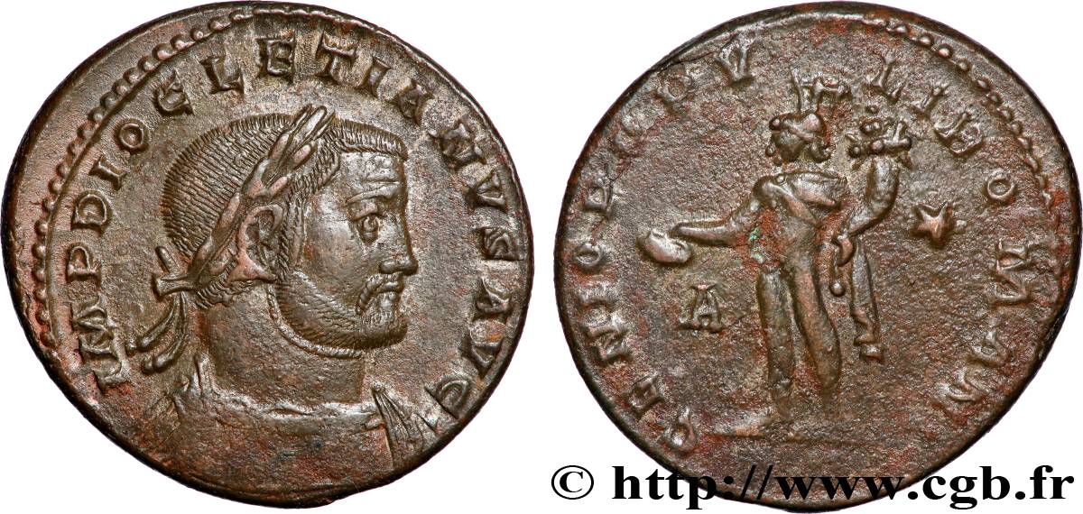 DIOCLÉTIEN Follis ou nummus TTB+/TTB