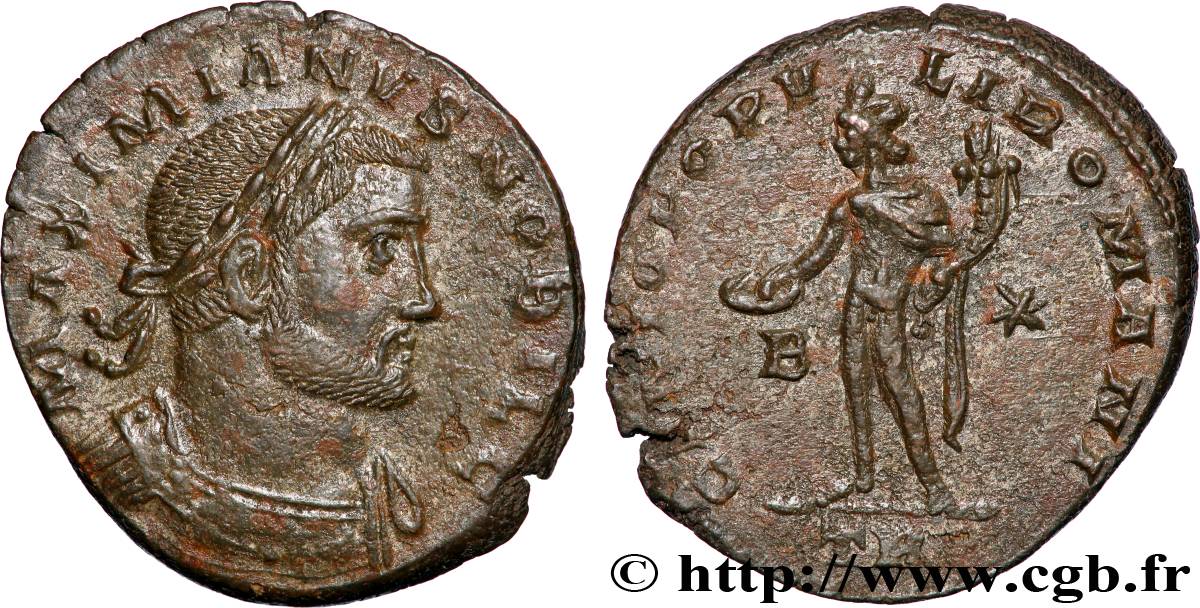 GALERIUS Follis ou nummus fVZ