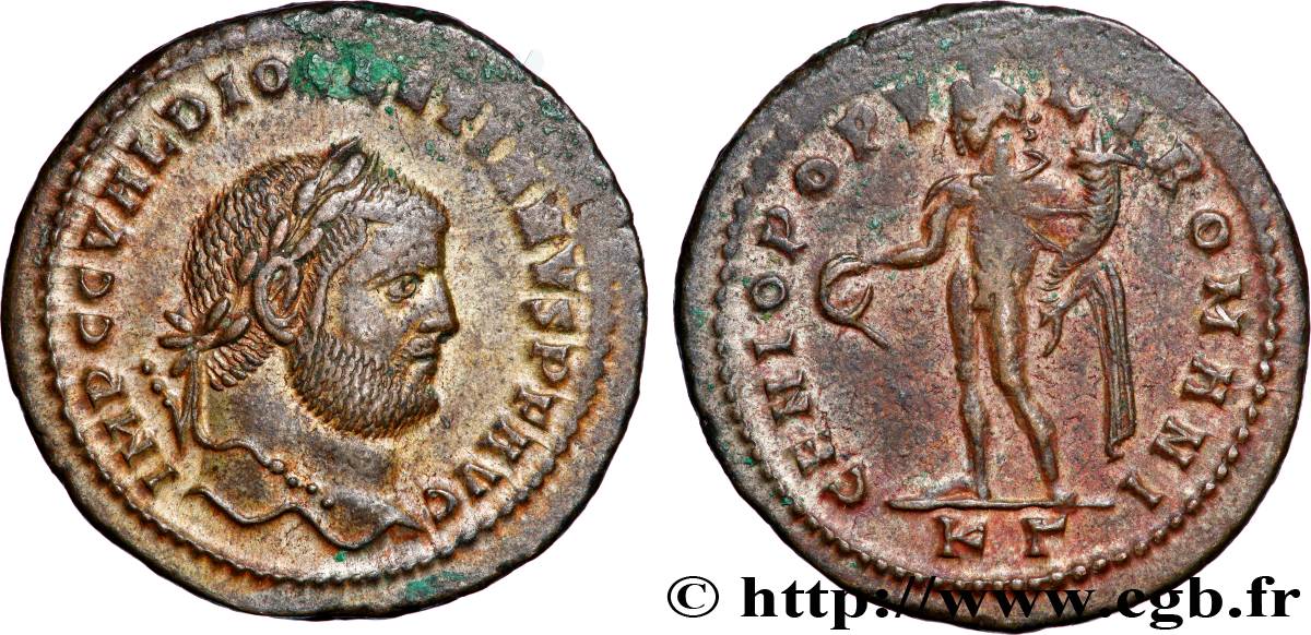 DIOCLÉTIEN Follis ou nummus TTB