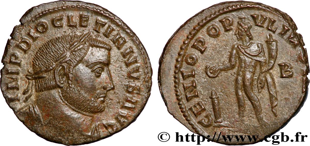 DIOCLETIANUS Follis ou nummus fVZ