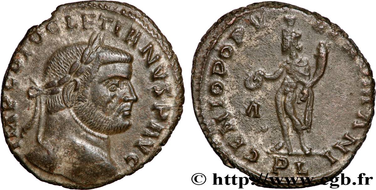 DIOCLÉTIEN Follis ou nummus TTB+/TTB