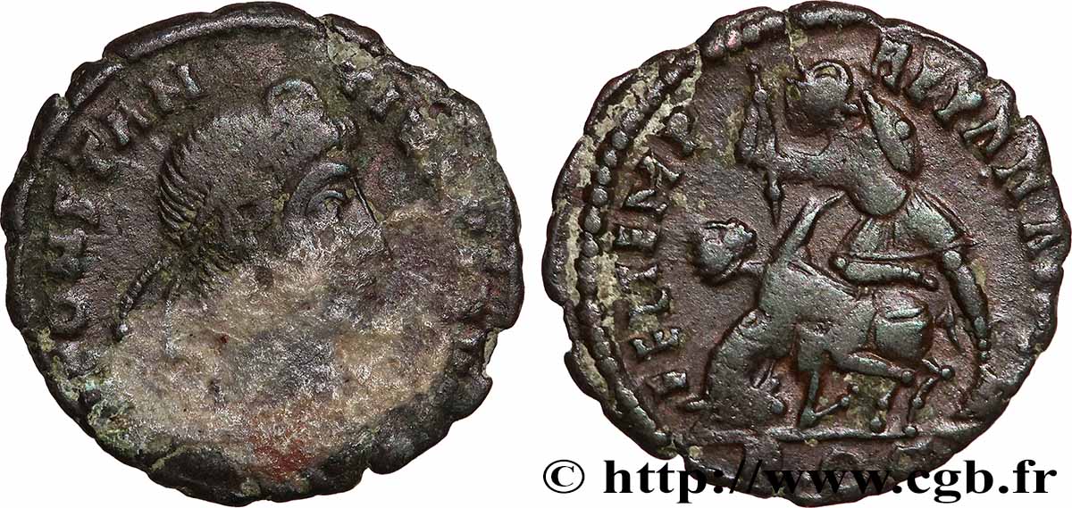 CONSTANTIUS II Maiorina réduite fSS/SS