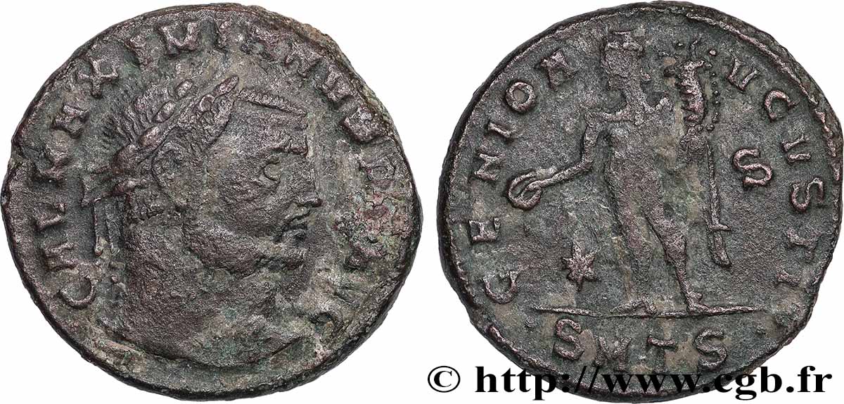 GALERIUS Follis ou nummus fSS