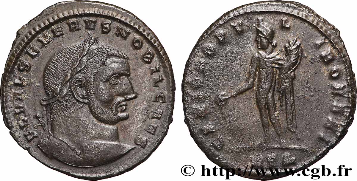 SÉVÈRE II Follis ou nummus TTB+