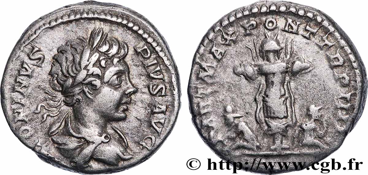 CARACALLA Denier TTB+