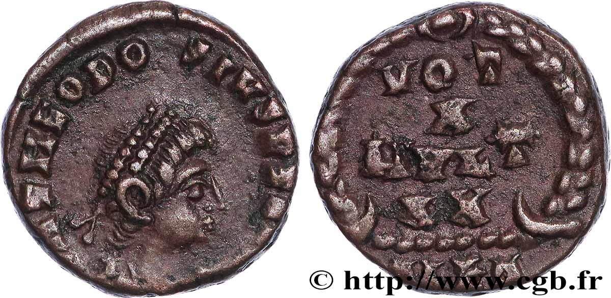 THEODOSIUS I Nummus fVZ