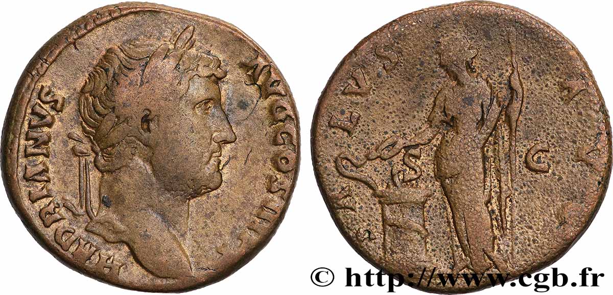 HADRIEN Sesterce TB+