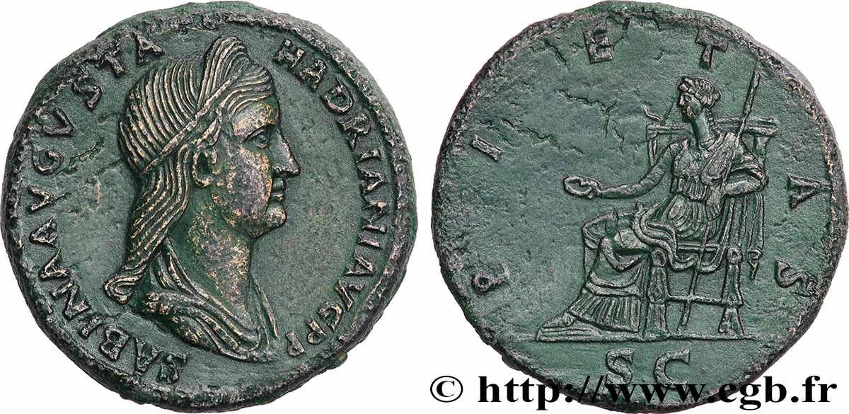 SABINE Sesterce TTB+